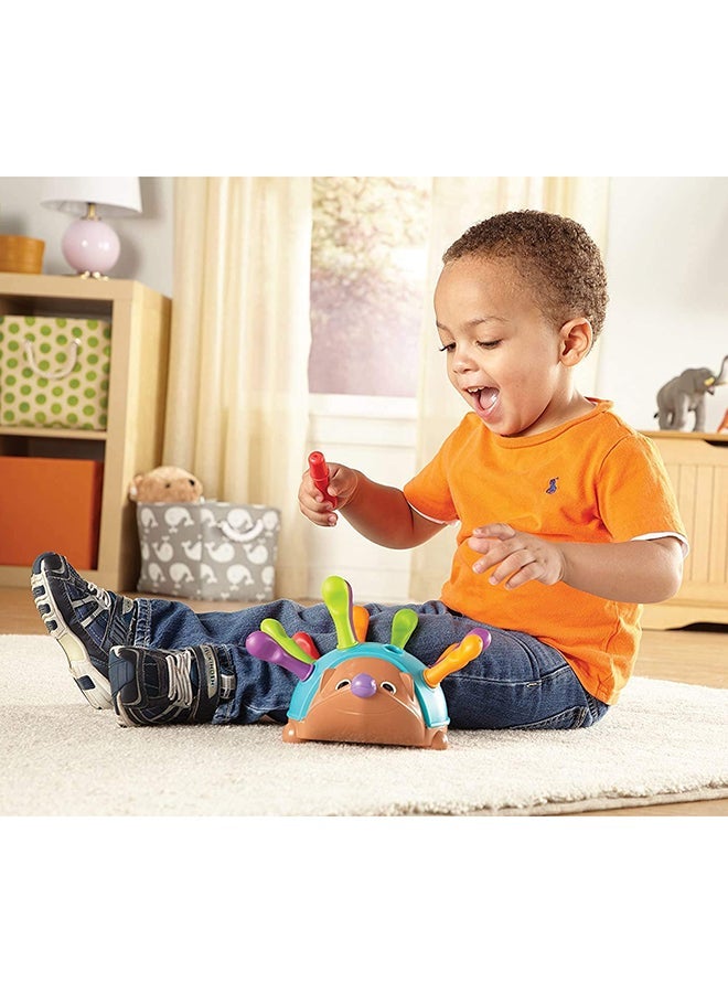 ليرننج ريسورسز Spike Fine Motor Hedgehog Toy 10x15x20cm - لعبة تنمية وتعلم الأطفال الصغار 10x15x20cm - Image 5